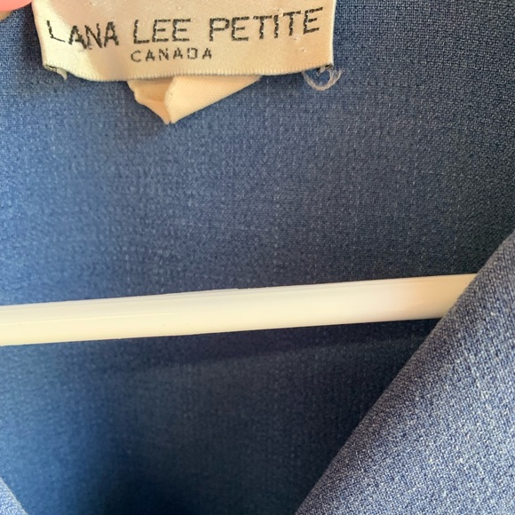Lana Lee Petite Blue Blouse - Picture 3 of 6